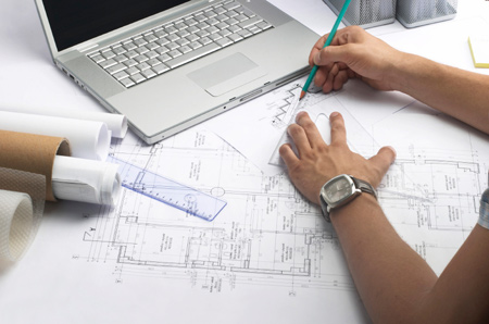 architect working